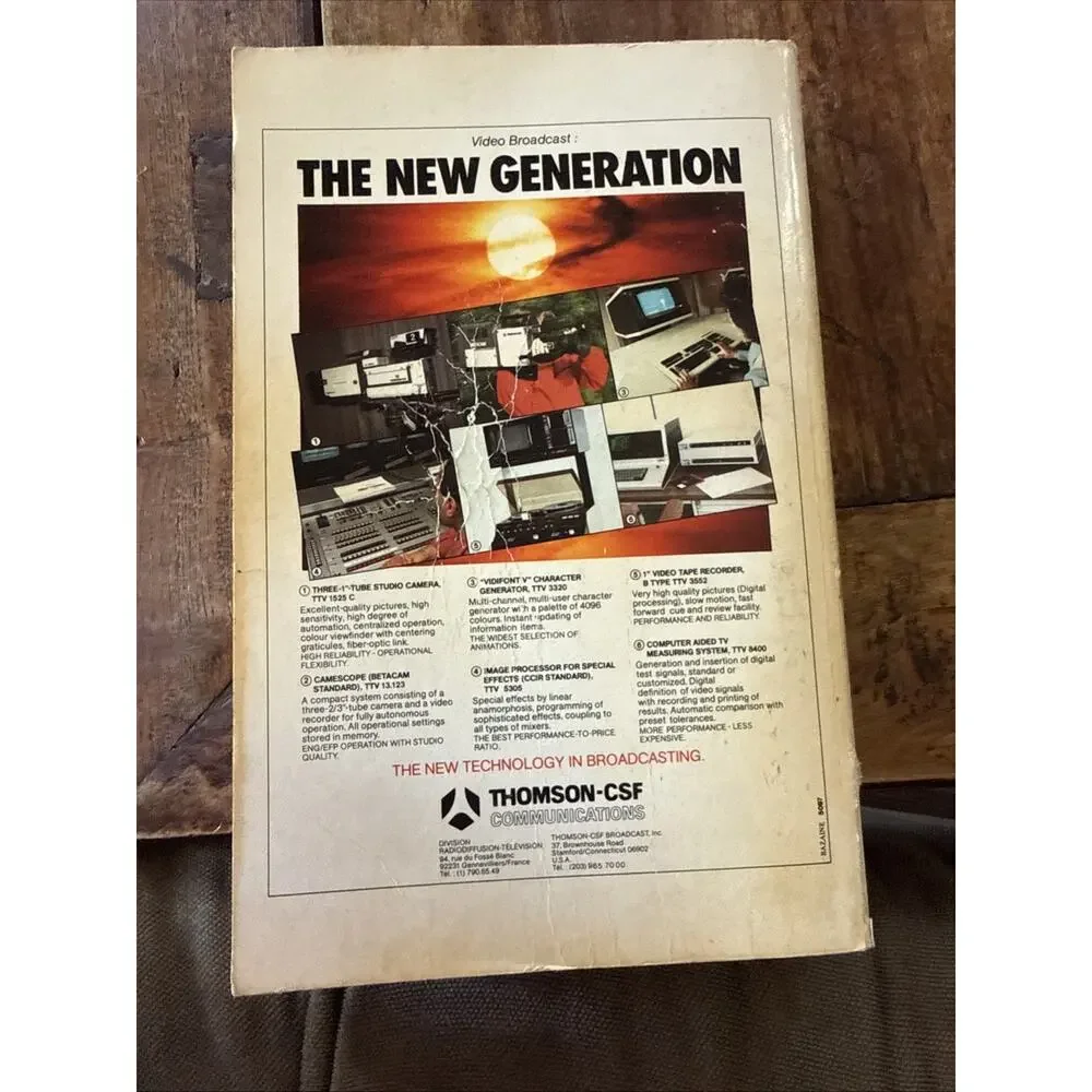 Vintage 1984 World Radio TV Handbook 38th Edition WRTH Shortwave DXing Manual